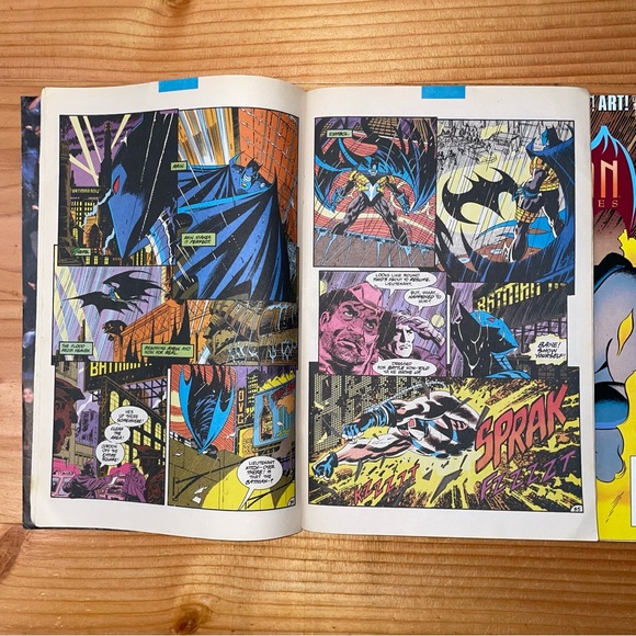 VINTAGE 1993 BATMAN DC COMICS Bundle Of 2ea - Picture 2 of 5